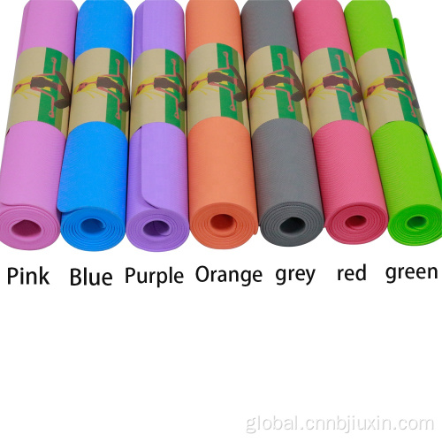 Colorful Eva 3mm Customized Yoga Mats eva foam 0.4cm eco friendly yoga mat Pilates fitness Factory